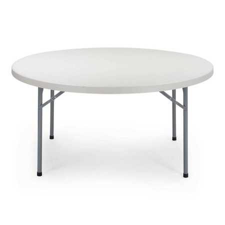 Atlas Commercial Products TitanPRO™ 60" Round Plastic Folding Table PFT2-60R
